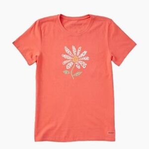 Life Is Good Coral Kids T-Shirt